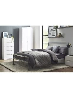 Julian Bowen Soto Small Double Metal Bed