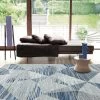 Asiatic Orion Blocks Blue Metallic Rug