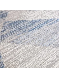 Asiatic Orion Blocks Blue Metallic Rug 13 Asiatic Orion Blocks Blue Metallic Rug -Home Comprehensive VRY7S SQ6 0000000020 BLUE SLd3