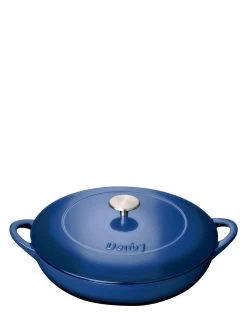 Denby Cobalt 30cm Shallow Cast Iron Casserole 9 Denby Cobalt 30cm Shallow Cast Iron Casserole -Home Comprehensive VS56U SQ4 0000000088 NO COLOR SLd2