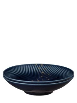 Denby Porcelain Stars Pasta Bowls In Blue – Set Of 2 -Home Comprehensive VS57F SQ4 0000000088 NO COLOR SLd2