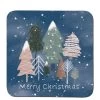 Denby Christmas Trees Coasters – Set Of 6