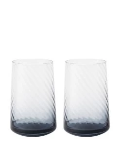 Denby Modern Deco Set Of 2 Large Tumblers